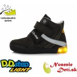 D.D.Step chlapecké blikající kotníkové boty černé – Zboží Mobilmania