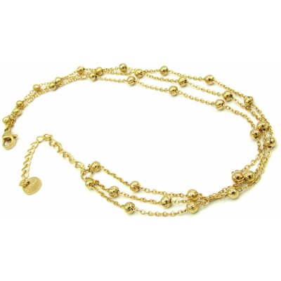 Steel Jewelry Náramek na nohu (kotník) kuličky z chirurgické oceli NK230924 – Zboží Dáma Steel Jewelry Náramek na nohu (kotník) kuličky z chirurgické oceli NK230924 – Zboží Dáma