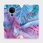 Mobiwear - Nokia 5.4 - MG10S Fialové a modré listy – Sleviste.cz