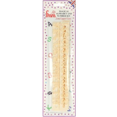 FMM Cakesupplies Pohádková abeceda a čísla - Magical Alphabet & Number – Hledejceny.cz