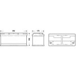 Exide AGM 12V 106Ah 950A EK1060 – Hledejceny.cz