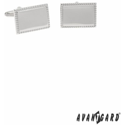 Avantgard manžetové knoflíčky Premium 573-20519 stříbrná – Zboží Dáma
