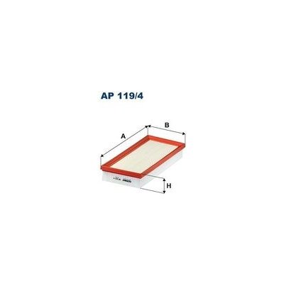 Vzduchový filtr FILTRON AP 119/4 – Hledejceny.cz