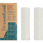 Georganics Dental Floss English Peppermint Refill 2 x 30 m – Zboží Dáma