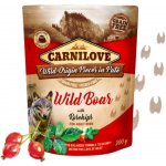 Carnilove Dog Pouch Paté Wild Boar with Rosehips 300 g – Sleviste.cz