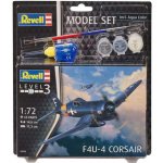 Revell model set plane 63955 F Corsair 1:72 – Zboží Dáma