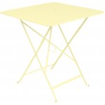 Fermob Bistro 71 x 71 cm Citronově žlutý kovový skládací stůl – Hledejceny.cz