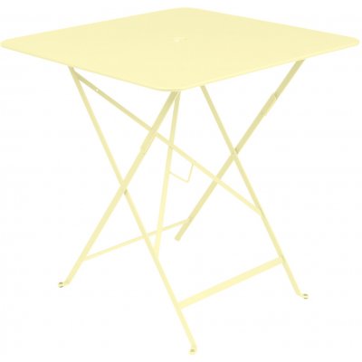 Fermob Bistro 71 x 71 cm Citronově žlutý kovový skládací stůl – Hledejceny.cz