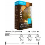 Modee ML-C3016 10LED 90cm hvězda skřipec vánoční řetěz nano, 2xAA teplá IP20 352745,00 – Hledejceny.cz