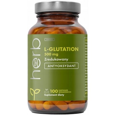 Herb L-Glutathion 500 mg veganské 100 kapslí – Hledejceny.cz