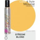 Omeisan Color & Style Mousse tužidlo střední blond 200 ml