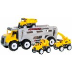 M.T. Auto nákladní na setrvačník a 3 stavební vozidla na zpětný chod | Zboží Auto