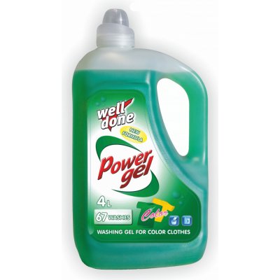 Well Done Power prací gel 67 PD 4 l – Zbozi.Blesk.cz