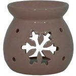 Goba vánoční Aroma lampa růžová vločka velká – Zboží Dáma