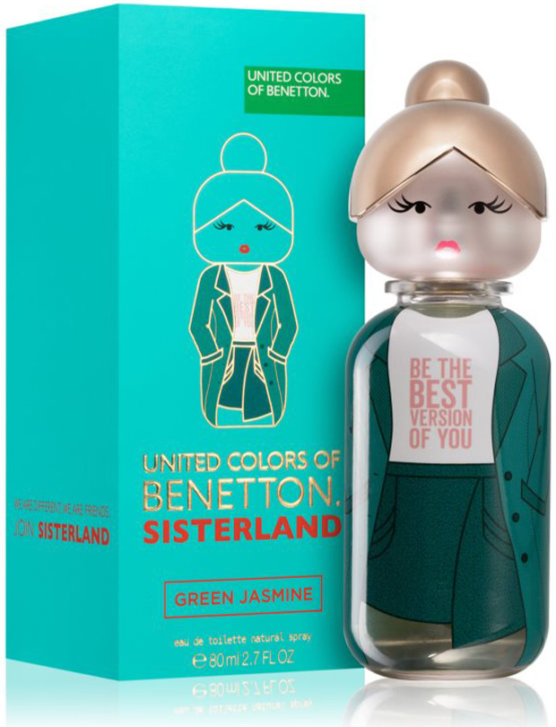 Benetton Sisterland Green Jasmine toaletní voda dámská 80 ml