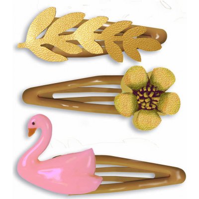 Sponky do vlasů Carmen - 3ks – Zboží Dáma