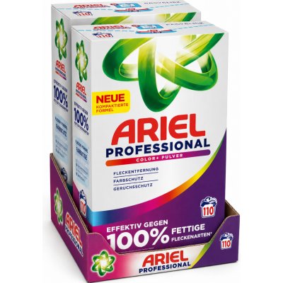 Ariel Professional Color prací prášek na barevné prádlo 2 x 110 PD – Hledejceny.cz