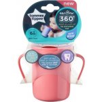 Tommee Tippee netekoucí hrnek Easiflow 360° s držadly červená 200 ml – Zboží Dáma
