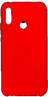 Pouzdro MobilEu Farebné silikónové Huawei Nova 4e Červené