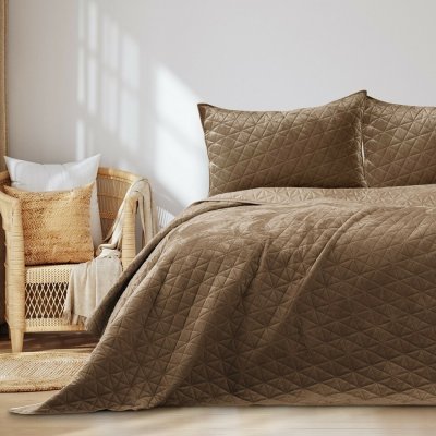 Restilo Přehoz na postel Laila capuccino, 220 x 240 cm – Sleviste.cz