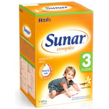 Sunar 3 complex vanilka 600 g