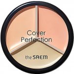 The Saem Trojitý korektor na obličej Cover Perfection Triple Pot Concealer No,3 Correct Up Beige 4,5 g – Zboží Dáma