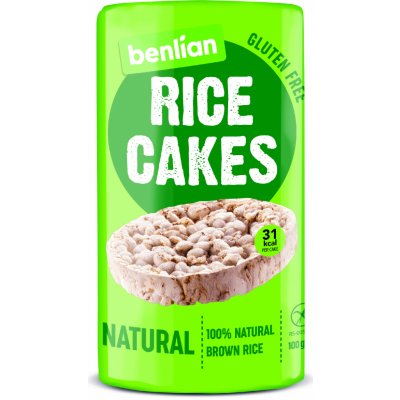 Benlian Rice cakes rýžové chlebíčky přírodní 100 g – Zboží Mobilmania