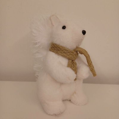 DECOLED Veverka, 14 x 20 x 24 cm, bílá – Sleviste.cz