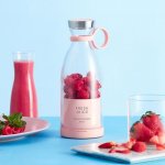 Symfony cestovní smoothie maker 350 ml růžový – Zbozi.Blesk.cz