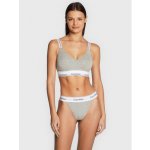 Calvin Klein bralette Modern Cotton 000QF7059EP7A šedá – Zboží Dáma