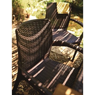 KETER BALI Mono zahradní židle, 55 x 60 x 83 cm, hnědá – Zbozi.Blesk.cz