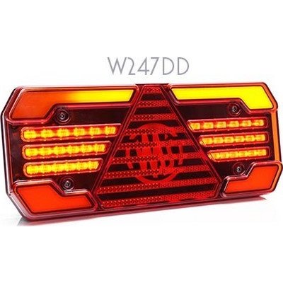 Svítilna WAS W247DD sdružená LED 12-24V, P, BL/BR/KO/ ML/CO, kabel, dyn. blinkr IP6K9K – Hledejceny.cz