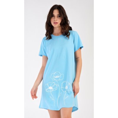 Vienetta Secret Leontýna s krátkým rukávem světle modrá – Zboží Dáma