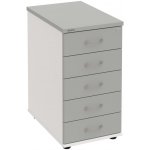 Hobis K 35 C N 5 zásuvek léta napříč 60 cm šedá bílá – Hledejceny.cz