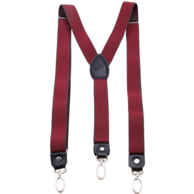 Elastic Suspenders KM564 Red – Zboží Dáma