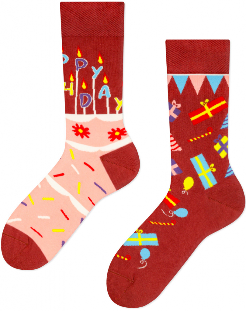 Frogies ponožky Regular tmavě červená
