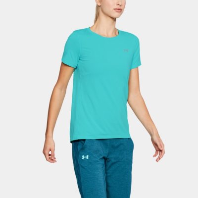 UNDER ARMOUR HeatGear Armour SS W Blue – Zboží Mobilmania