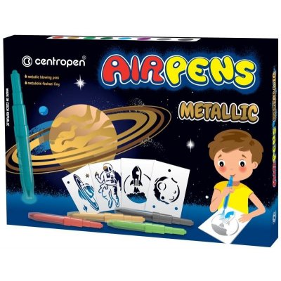 Centropen Air Pens Metallic 1590 8 ks – Zboží Mobilmania