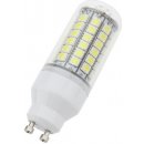 SMD Lighting LED žárovka GU10 6,5W 69x SMD 5050 s krytem bílá čistá 5+1