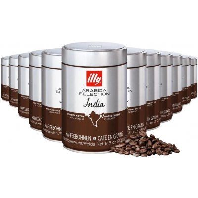 Illy India káva 12 x 250 g