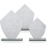 Sabe skleněná plaketa – Zboží Dáma