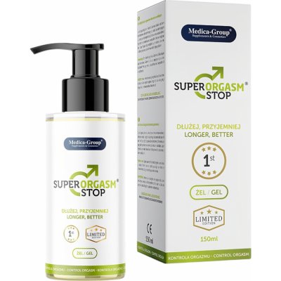 Medica-Group Super Orgasm Stop Gel pro oddálení ejakulace 150 ml – Hledejceny.cz
