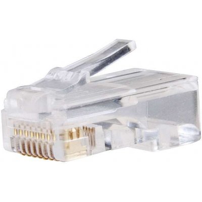 DATACOM Konektor RJ45 UTP 8p8c Cat5e 100ks (drát), 4120 – Sleviste.cz