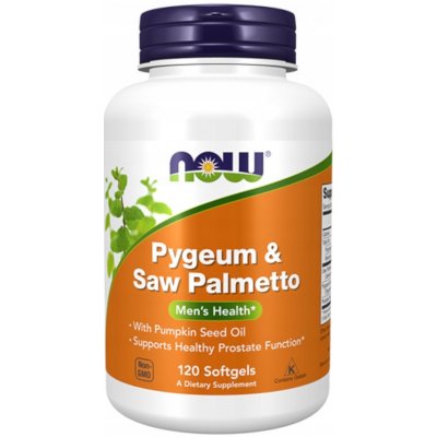 Now Foods Pygeum a Saw Palmetto 120 kapslí – Zbozi.Blesk.cz