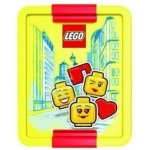 LEGO® Iconic girl box na svačinu žlutá/červená – Zboží Dáma
