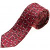 Kravata Bolf Červená pánská elegantní kravata K103