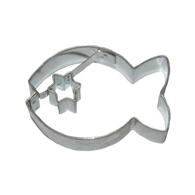 Smolík Cookie Cutters s.r.o. VYKRAJOVÁTKO - RYBKA S HVĚZDIČKOU 47x31mm – Hledejceny.cz