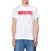 Pánské Tričko Diesel tričko T-DIEGOR-L6 T-SHIRT bílá