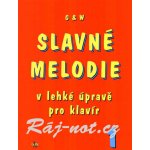 Slavné melodie 1 v jednochuché úpravě pro klavír + CD 1481070 – Sleviste.cz