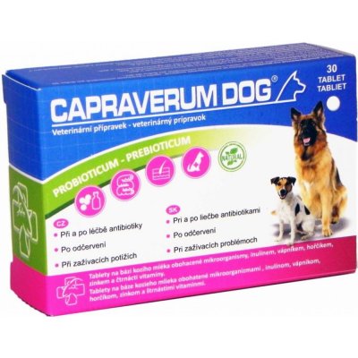 Capraverum Dog probioticum prebioticum 30 tbl – HobbyKompas.cz